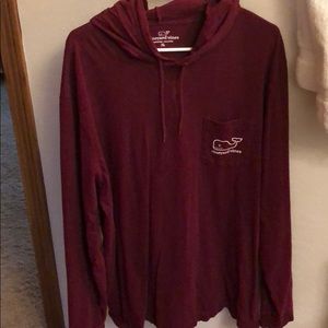 Vineyard Vine Hoodie Pocket T-Shirt